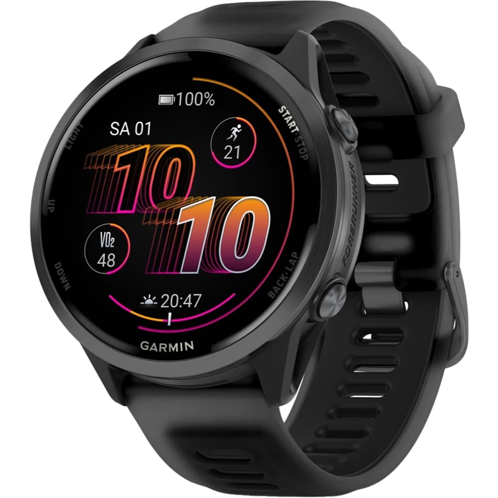 Relógio GPS Garmin Forerunner 570 47mm 010-02971-00 - Aluminum Black