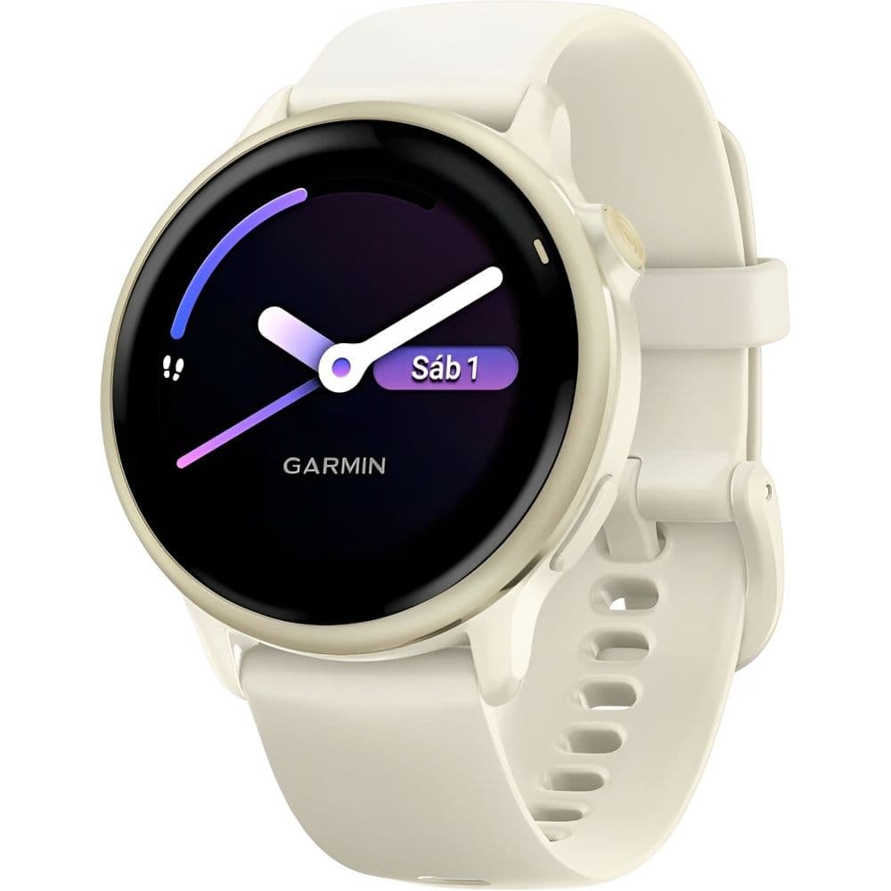 Relógio GPS Garmin Vívoactive 6 010-02985-01 - Lunar Gold