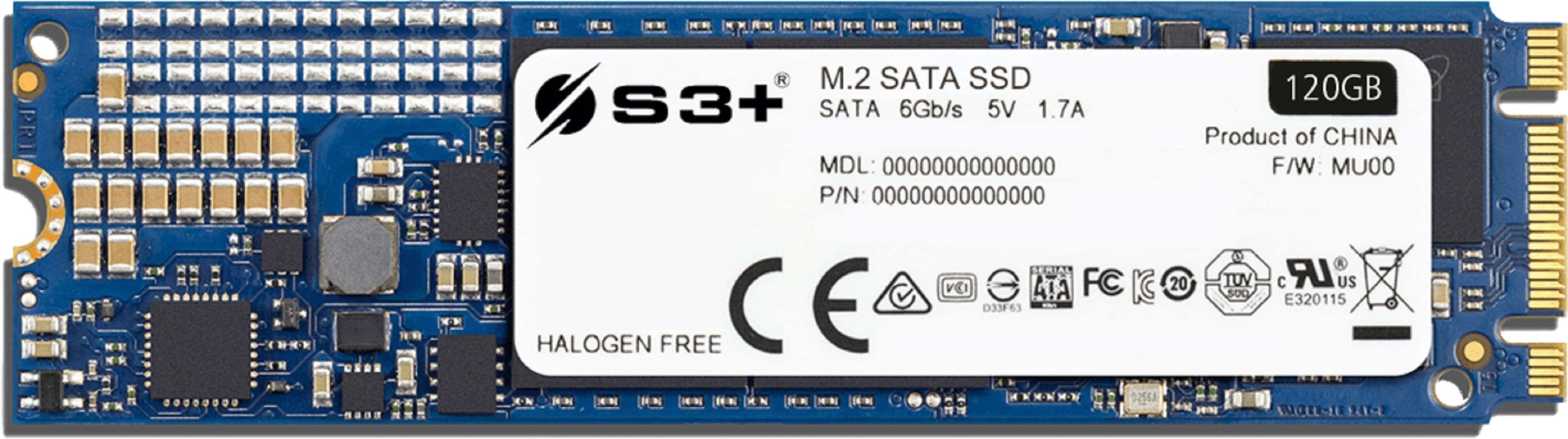 SSD M.2 SATA III S3+ 120GB (S3SSDA120)