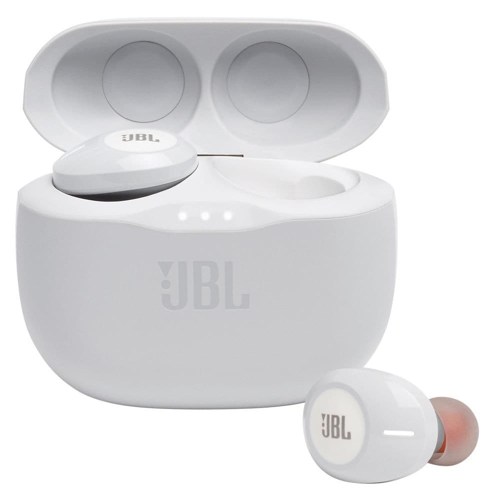 Fone de ouvido JBL TUNE 125TWS Bluetooth Con Microfone Branco 1