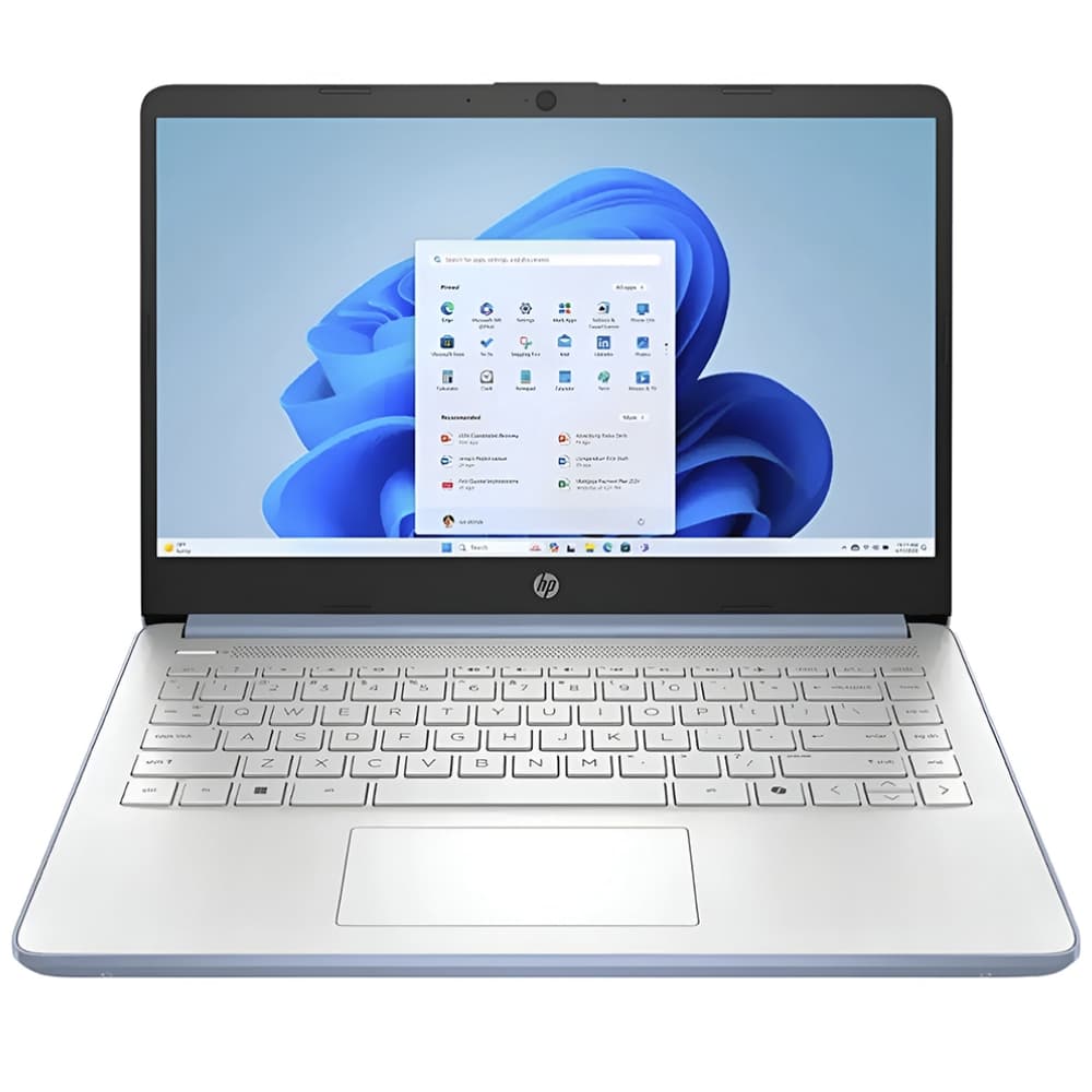 Notebook HP 14-DQ6012DX 14" Intel N150 4/128GB W11 - Blue 1