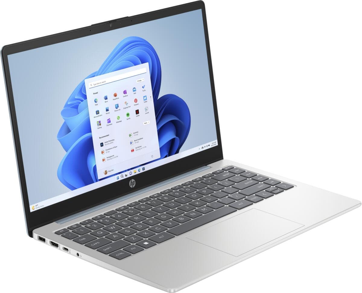 Notebook HP 14-EP0792WM 14" intel Core i3-N305 8/256GB W11 - Blue/Silver 1