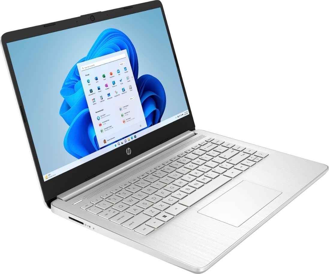 Notebook HP 14-DQ0760DX 14" Intel Celeron N4120 4/128GB W11H - Silver 1