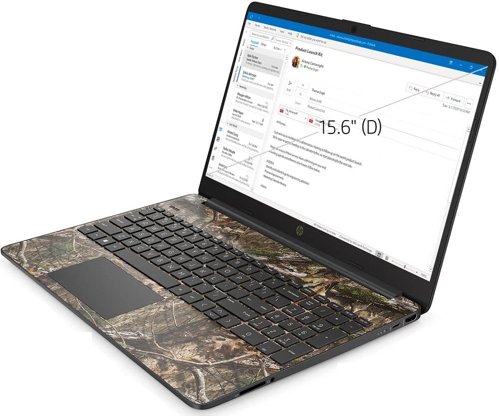 Notebook HP 15-DY2055WM 15.6" intel Core i5-1135G7 8/256GB W11H - Camo 1