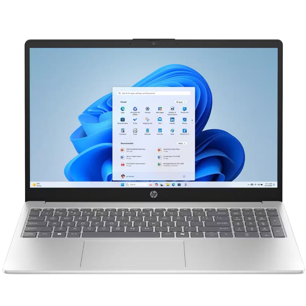 Notebook HP 15-FC0146DX 15.6" Touch AMD Ryzen 5 7520U 8/512GB W11 - Silver 1
