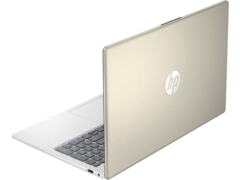 Notebook HP 15-FD0002LA 15.6" Intel Core i3-N035 8/256GB SSD W11H - Gold + Mochila 4