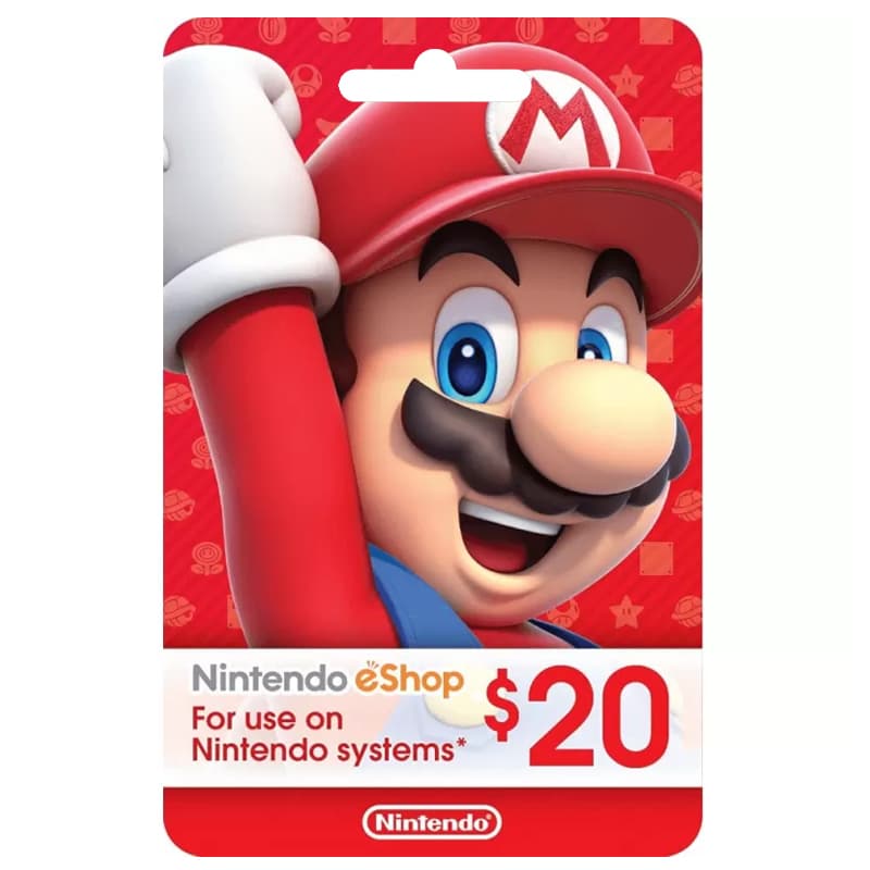 Nintendo eShop Gift Card - 20$ (USA)