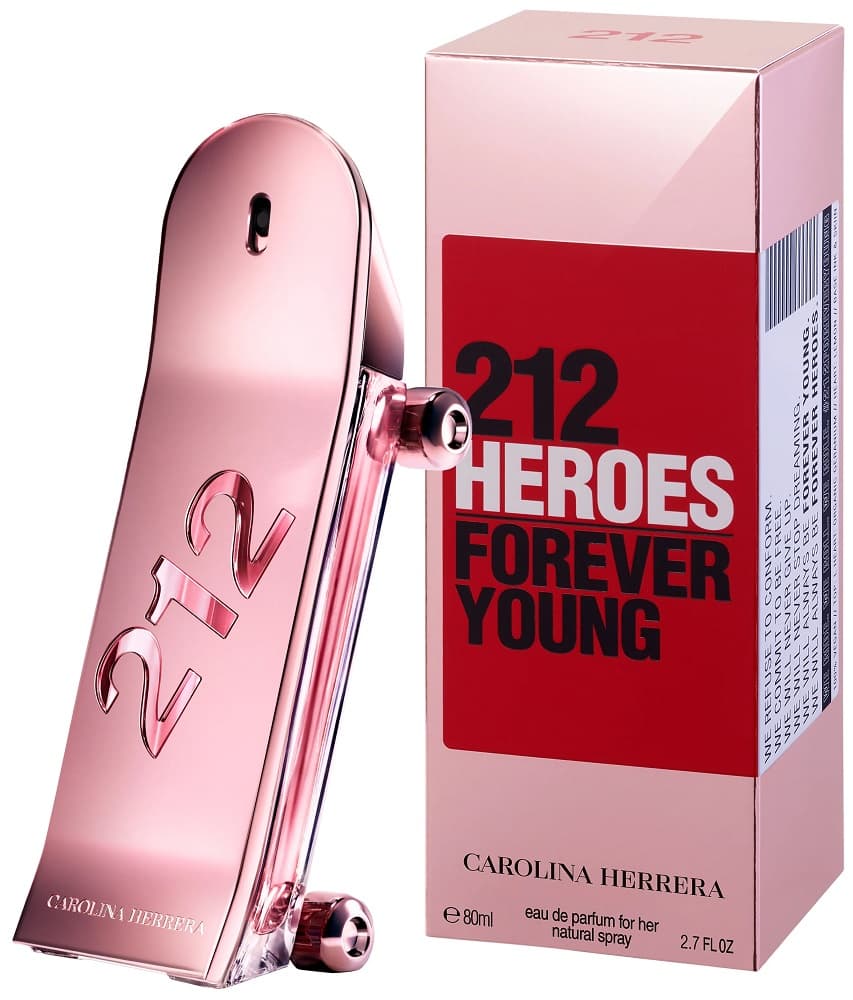 Perfume Carolina Herrera 212 Heroes Forever Young EDP Feminino - 80ml