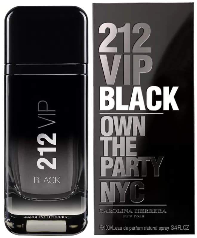 Perfume Carolina Herrera 212 VIP Black EDP Masculino - 100ml