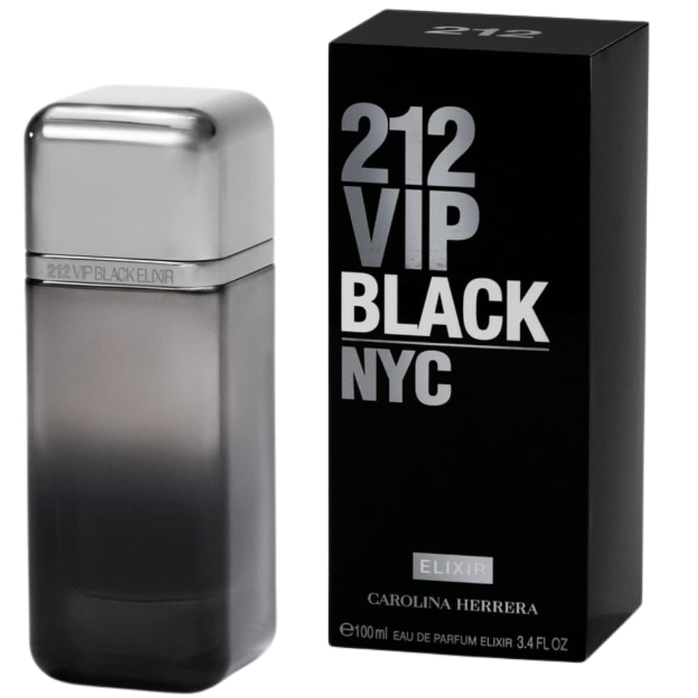Perfume Carolina Herrera 212 VIP Black Elixir EDP Masculino - 100mL