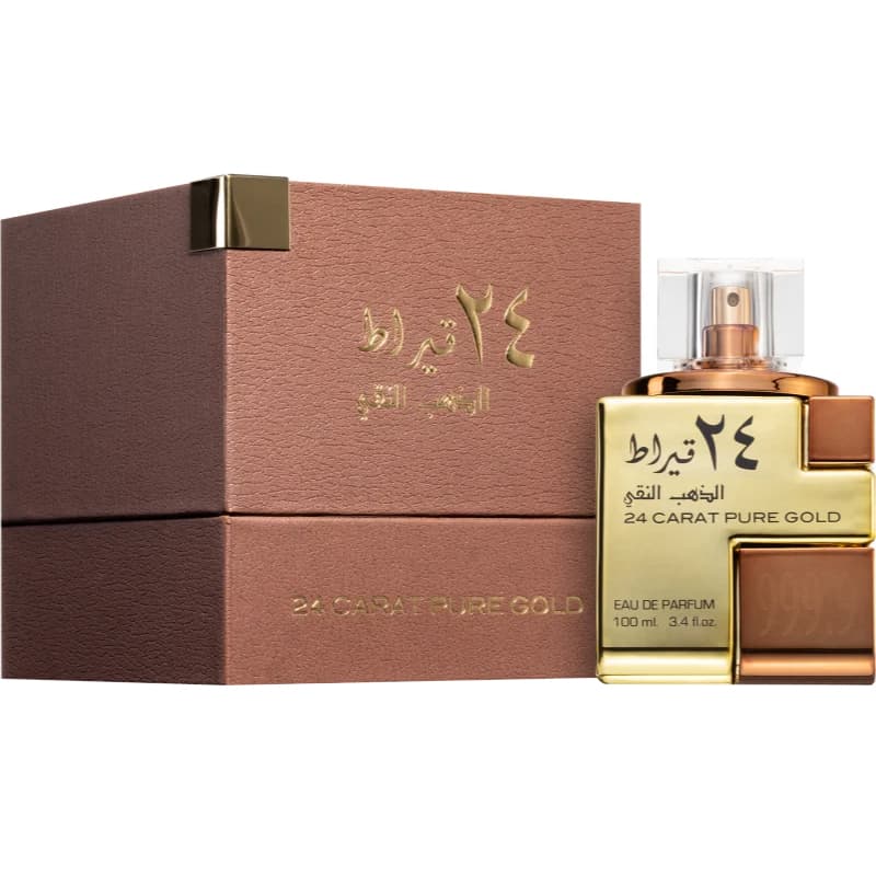 Perfume Lattafa 24 Carat Pure Gold EDP Unissex - 100ml