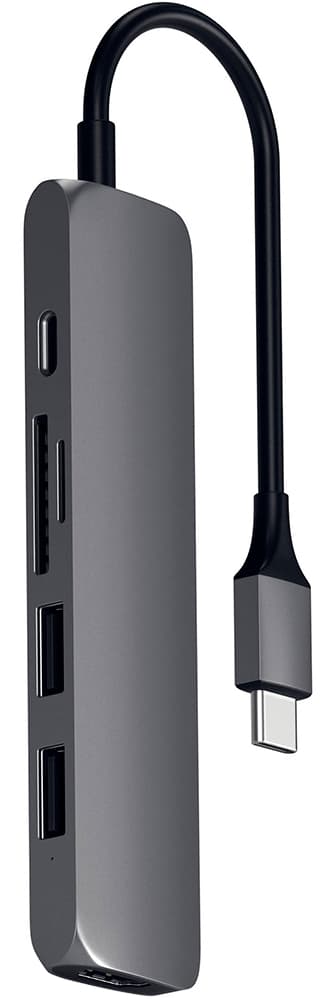 Hub Satechi USB-C Slim V2 ST-SCMA2M - Space Gray 1