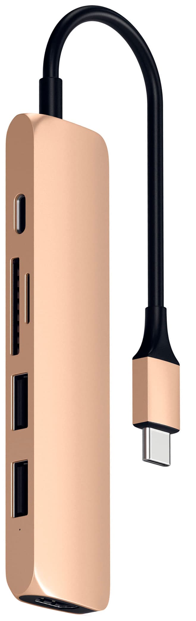 Hub Satechi USB-C Slim V2 ST-SCMA2G - Gold 1