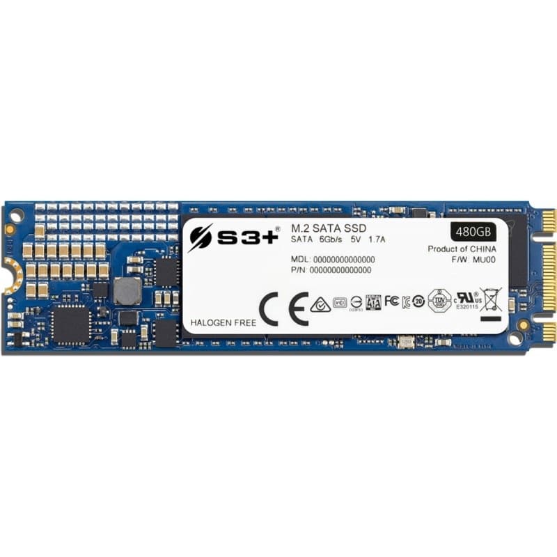 SSD M.2 SATA III S3+ 480GB (S3SSDA480)