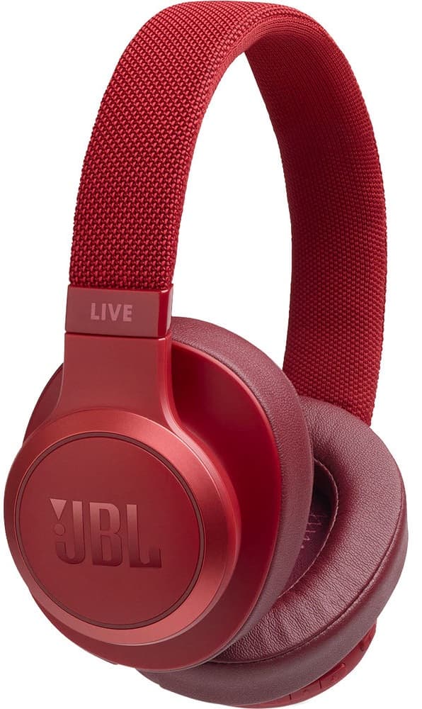 Fone de ouvido JBL Live 500BT Bluetooth/Microfone - Vermelho