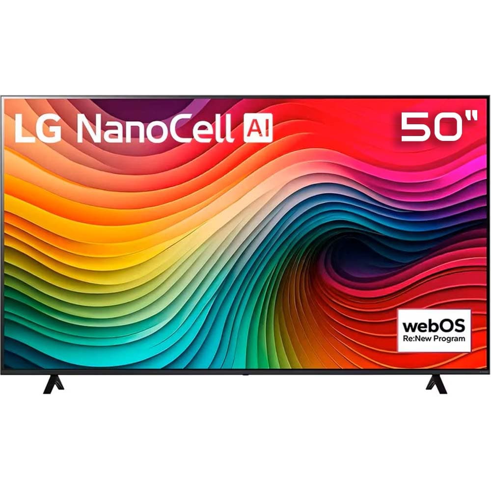 Smart TV LED LG 50" NanoCell 50NANO80TSA 4K Ultra HD ThinQ AI 1
