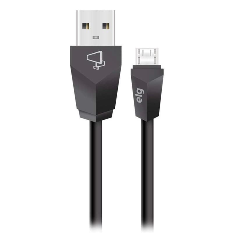 Cabo Micro USB ELG M518 (1.8m) Preto 1