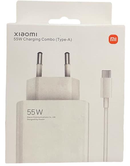 Fonte Xiaomi Mi 55W Wall Charger AD332EU Tipo A - White 1