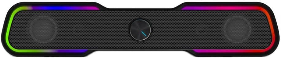 Speaker HP DHE-6002 6W Retroiluminado RGB Preto