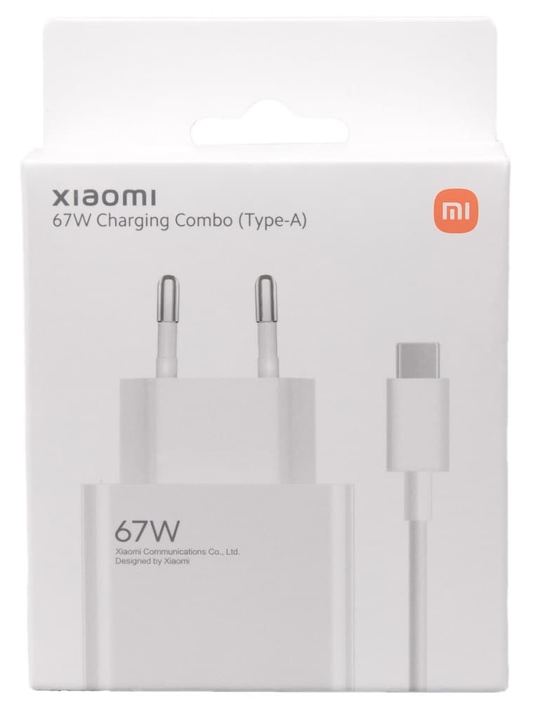 Fonte Xiaomi Mi 67W Charging MDY-12-EH Tipo A - White 1