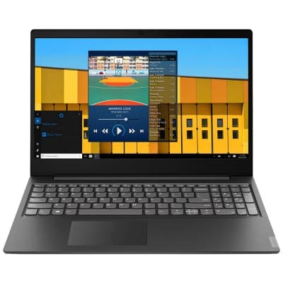 Notebook Lenovo IdeaPad S145-15AST 81N3009BUS de 15.6 com AMD A6-9225/4GB RAM/1TB HDD - Preto