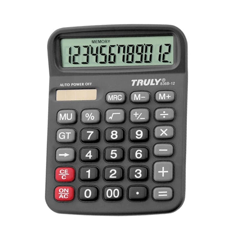 Calculadora Truly 836B-12 - 12 Digitos