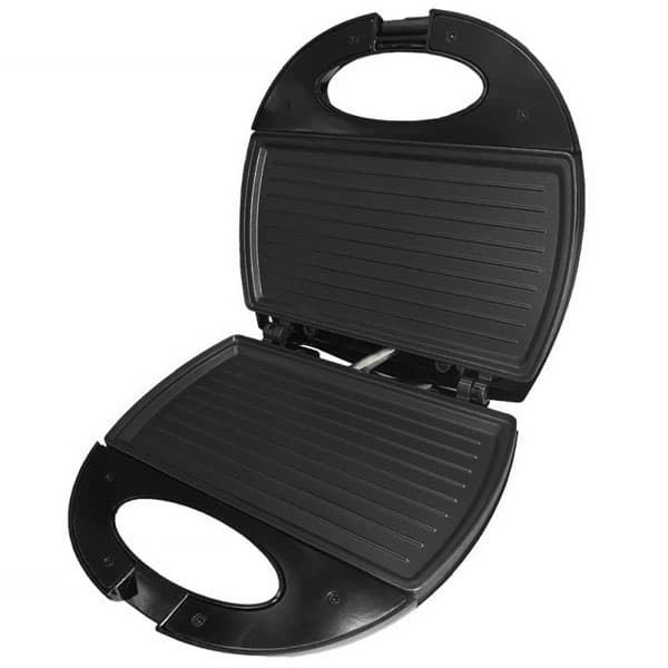 Sanduicheira Grill Satellite A-KJ22001 750W 110V - Black/Inox 1