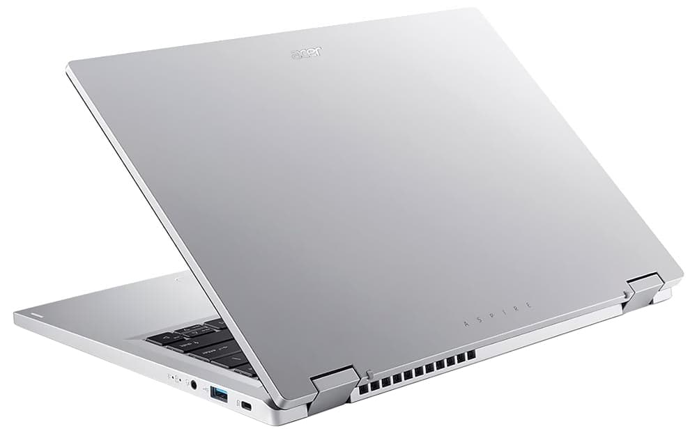 Notebook Acer Aspire 3 Spin 14 A3SP14-31PT-32M6 14" Touch Intel Core i3-N305 8/256GB W11H - Pure Silver + Capa 3