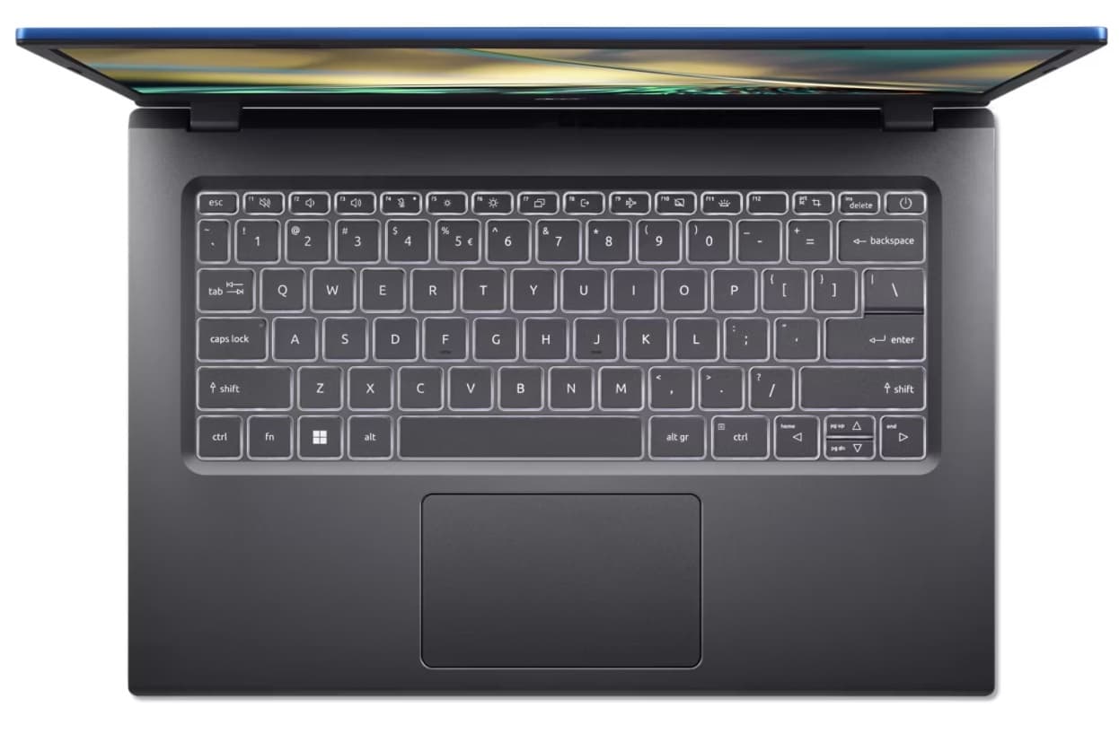 Notebook Acer Aspire 5 A514-55-578C 14" intel Core i5-1235U 8/512GB W11H - Steel Gray 3