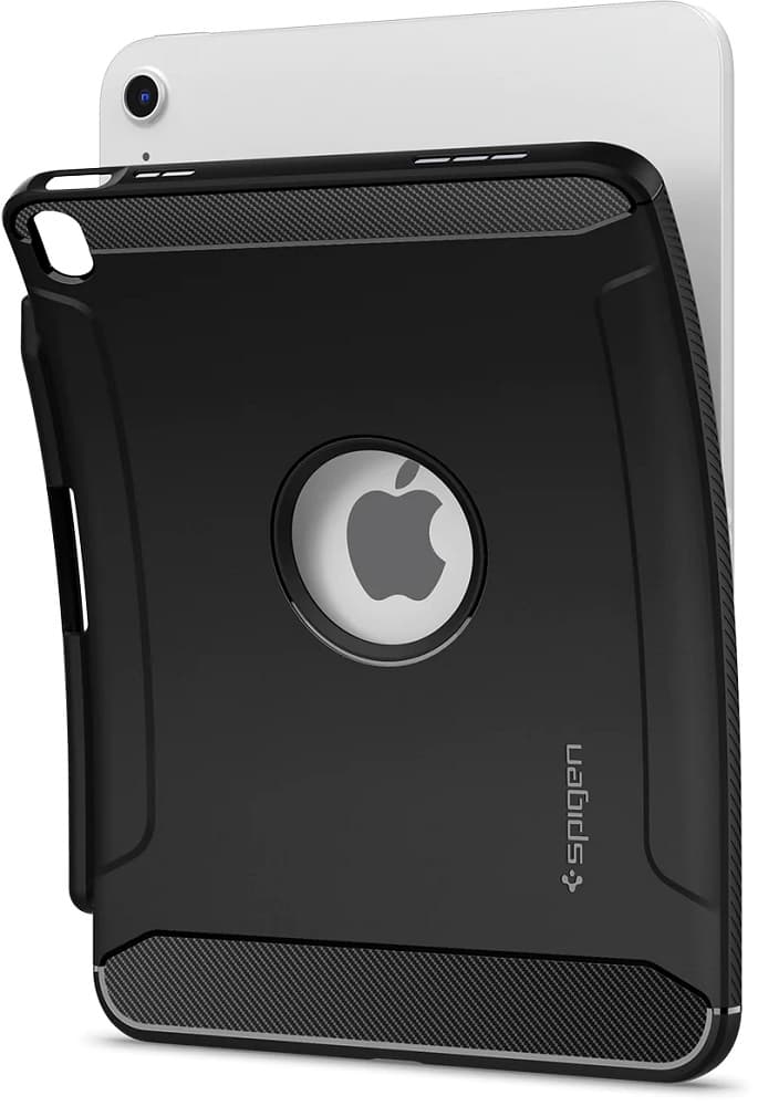 Capa Spigen para iPad 10th 10.9" ACS05552 Rugged Armor - Black 1