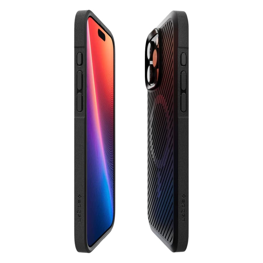 Capa Spigen iPhone 16 Pro Max ACS08024 Core Armor MagFit - Matte Black 4