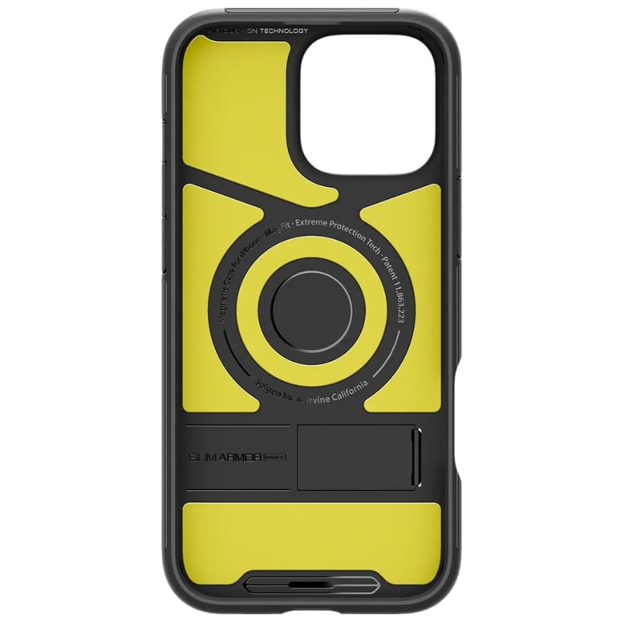 Capa Spigen iPhone 16 Pro ACS08164 Slim Armor MagFit - Black 1