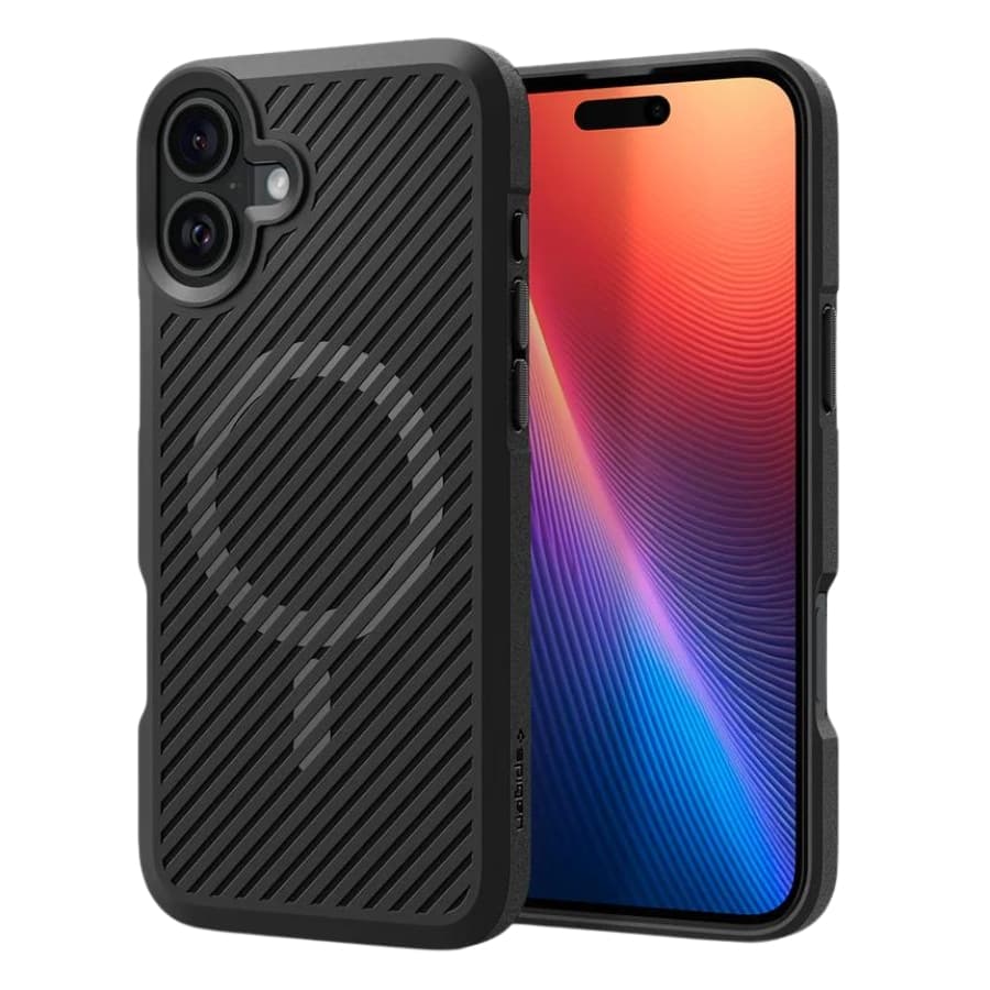 Capa Spigen iPhone 16 ACS08221 Core Armor MagFit - Matte Black 3
