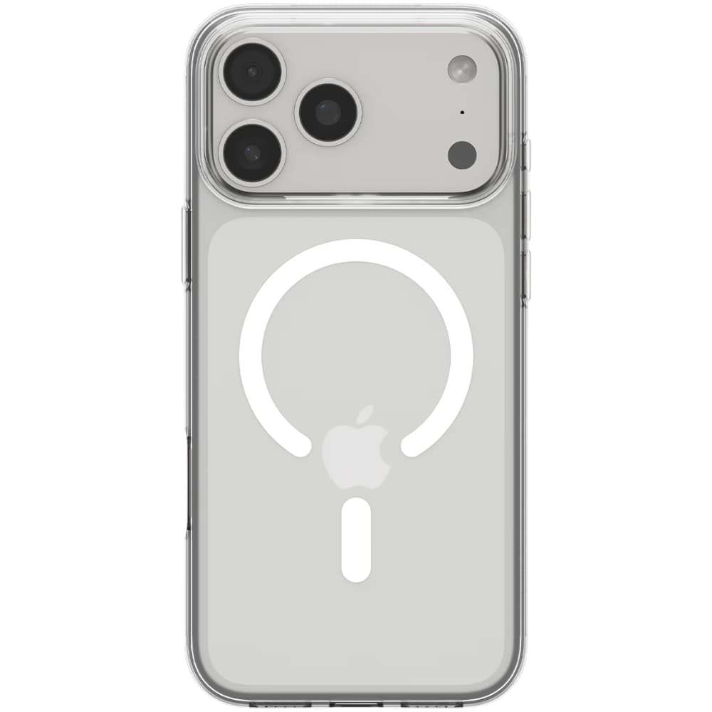 Capa Spigen iPhone 17 Pro Max Crystal Flex MagFit ACS09598 - Clear White