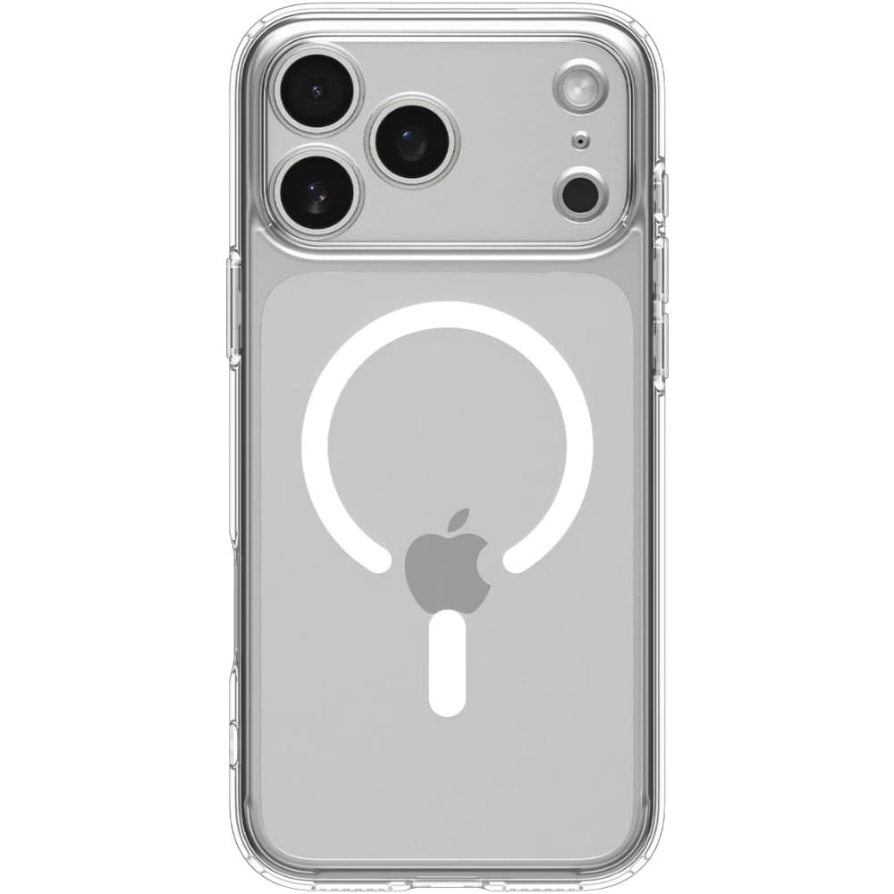 Capa Spigen iPhone 17 Pro Max Crystal Hybrid MagFit ACS09699 - Clear White