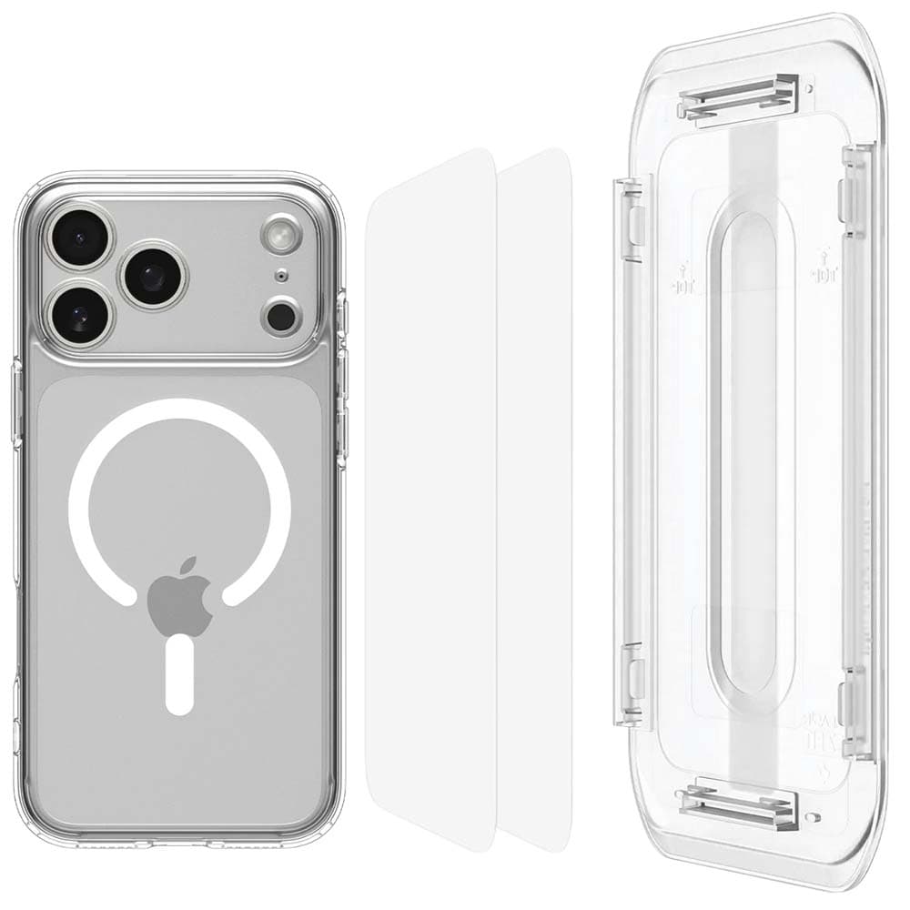 Capa Spigen iPhone 17 Pro Max Ultra Hybrid Pack MagFit ACS09896 - Clear White