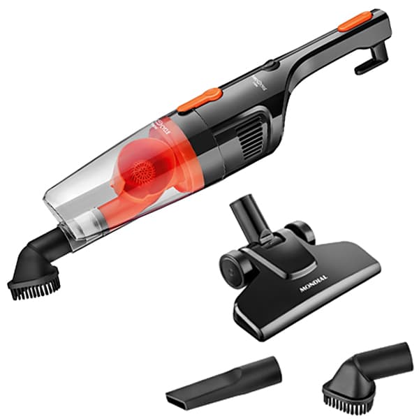 Aspirador de Pó Mondial Turbo Cycle AP-35 2 em 1 1100W 220V - Preto/Laranja 1