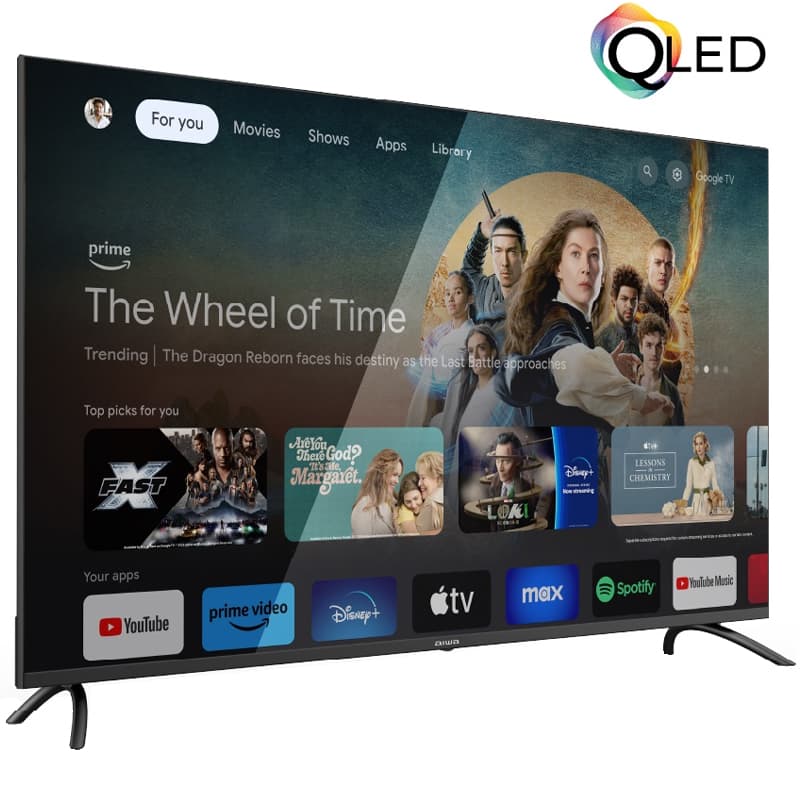 Smart TV QLED Aiwa 55" AW55B4QFG 4K Ultra HD 1
