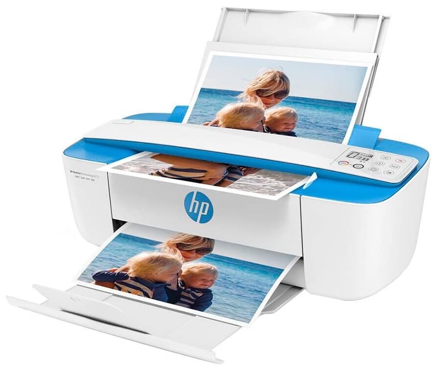 Impressora Multifuncional HP DeskJet Ink Advantage 3775 Wifi Bivolt - Branco/Celeste 1