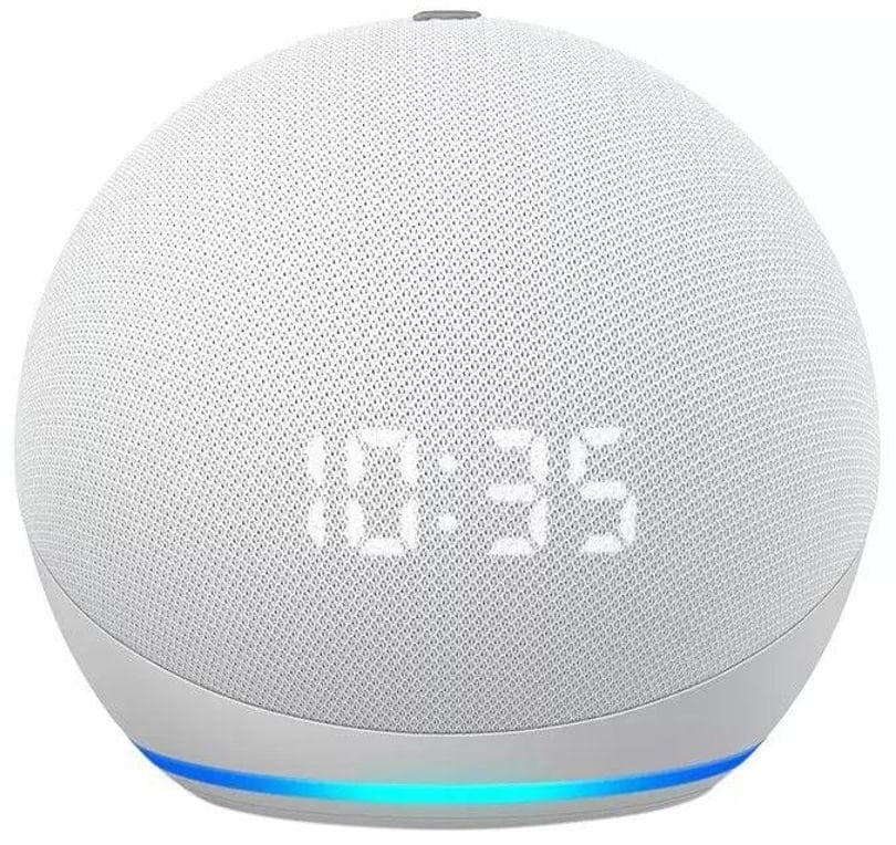 Speaker Amazon Echo Dot 4ª Geração Bluetooth - Glacier White
