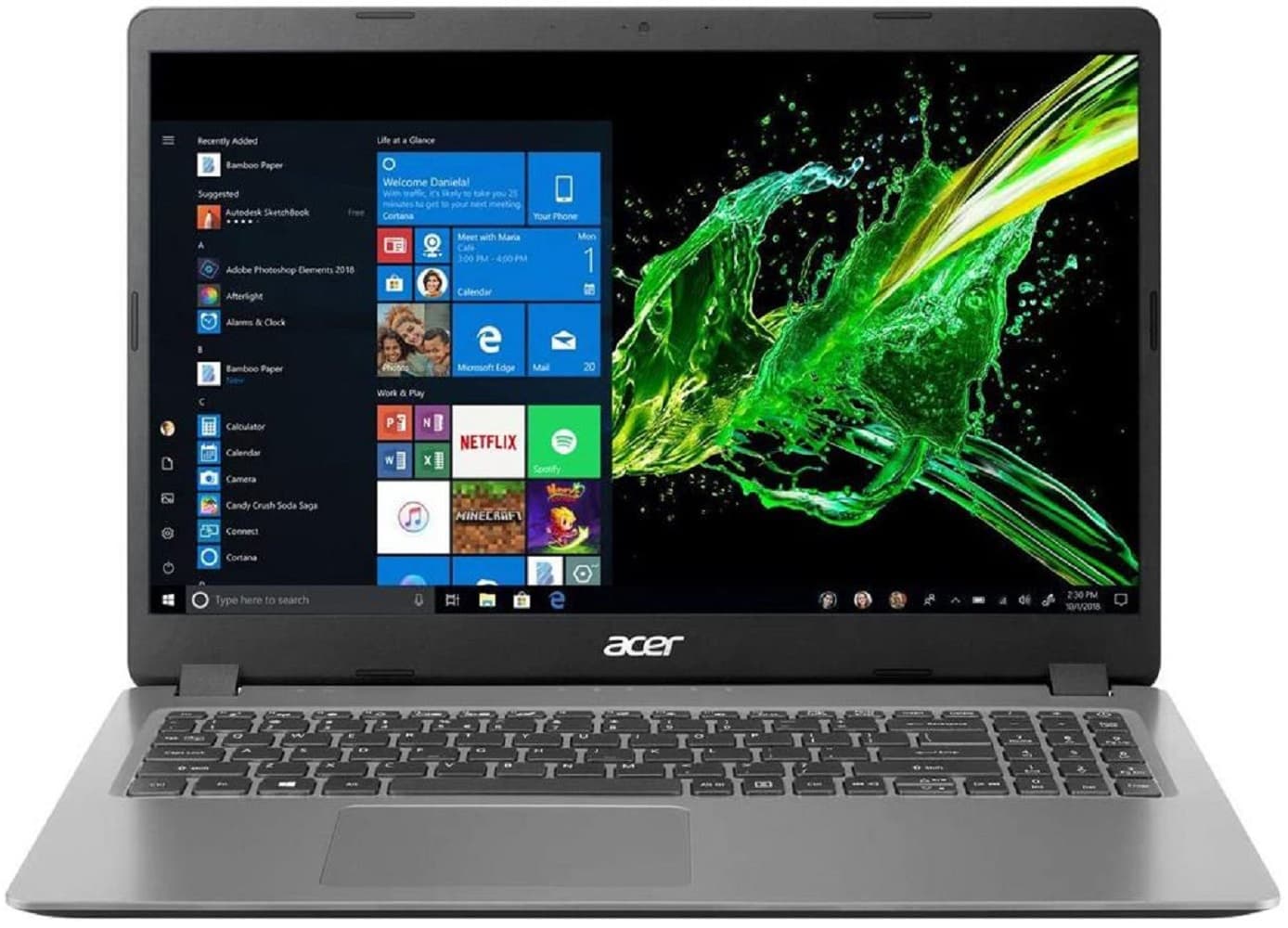 Notebook Acer Aspire 5 A515-56-56DJ Intel Core™ i5 8/512GB 15.6" W10 Pure Silver 1