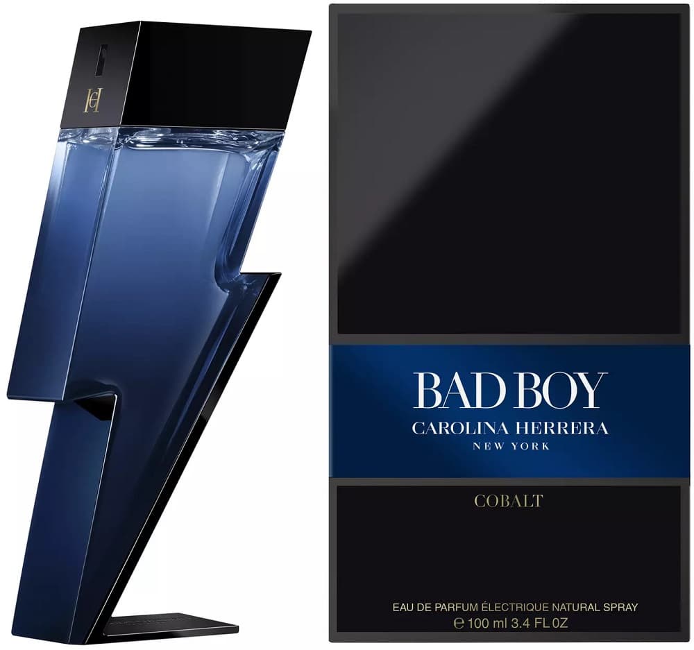 Perfume Carolina Herrera Bad Boy Cobalt EDP Eléctrique Masculino - 100ml