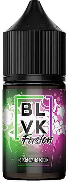 Essência Para Vaper BLVK Fusion Salt 50mg Nicotina Grape Apple ice - 30ml