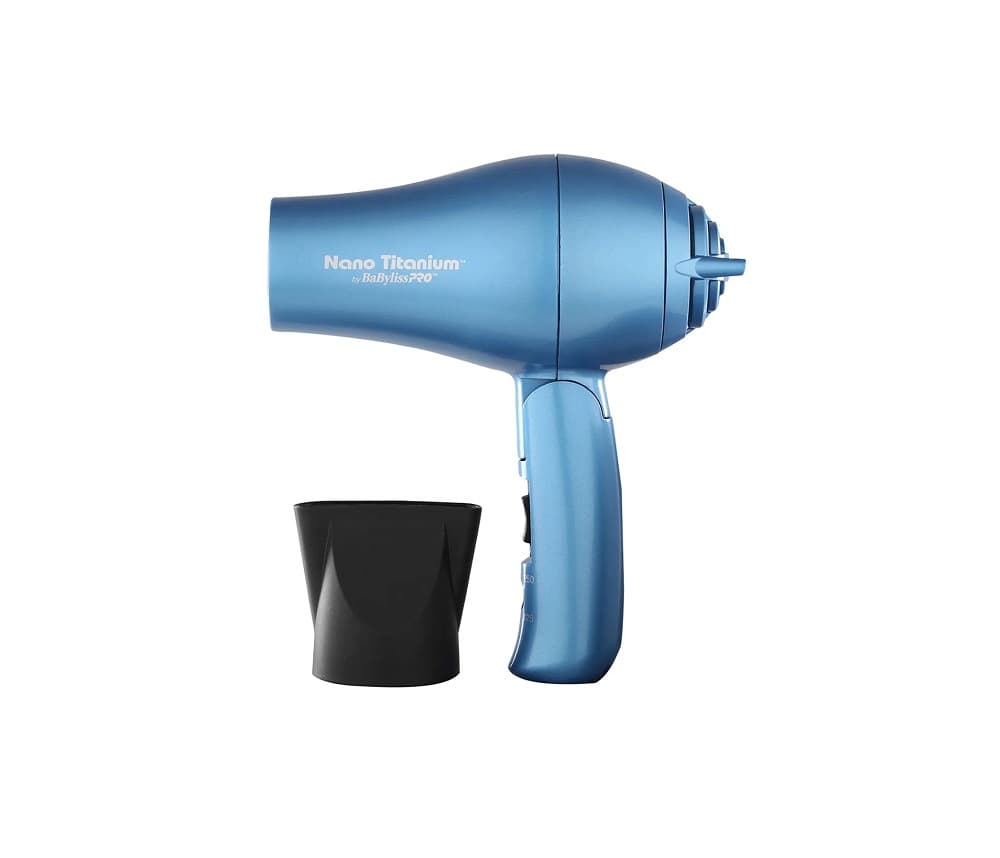 Kit BaByliss Pro Nano Titanium Chapinha + Mini Secador + Mini Chapinha BNTPP45UZ 2V - Blue 1