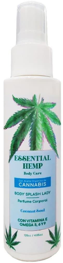 Body Splash Lady Essential Hemp Coconut Soul - 120ml