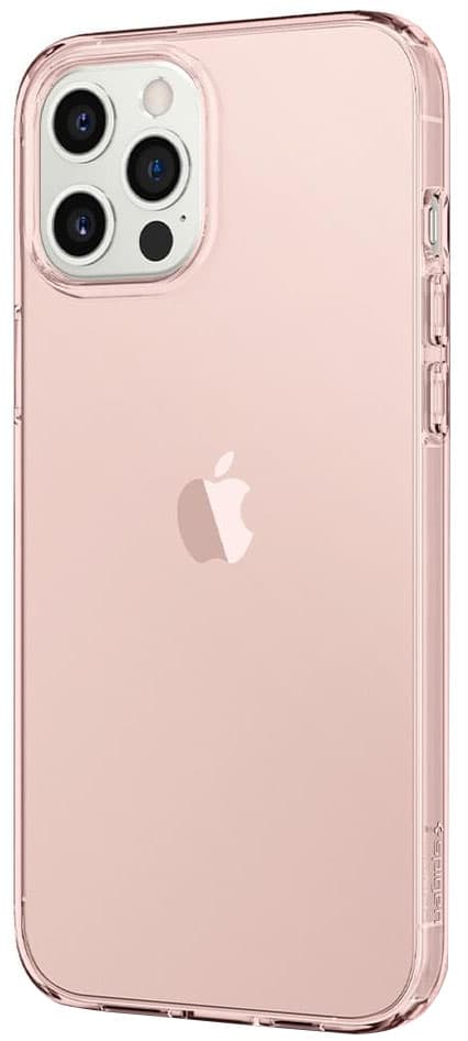 Capa Spigen Para iPhone 12 Pro Max ACS01474 - Crystal Flex Rose