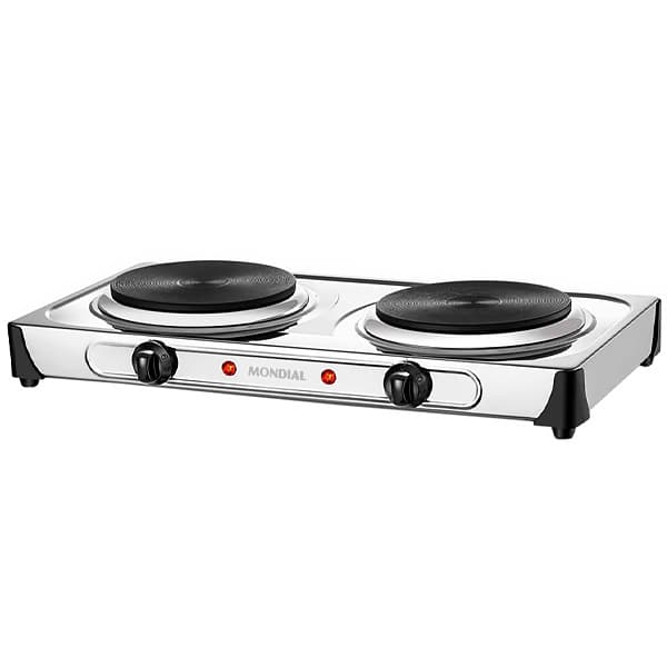 Fogão Elétrico Mondial Fast Cook Dual FE-03 220V - Prata 1