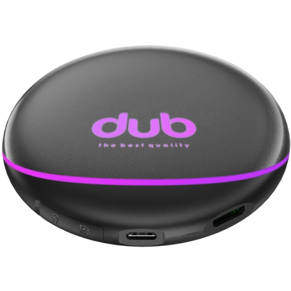 Carplay Dub AI Box DBCA01 para Auto y Home TV Wi-Fi - Black