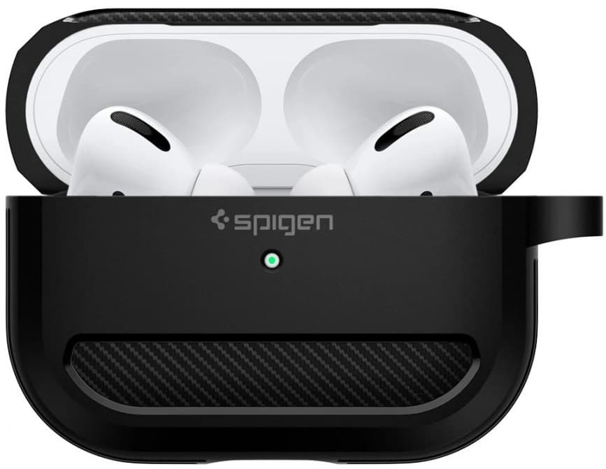 Capa Spigen para AirPods Pro ASD00540 Rugged Armor - Matte Black 1