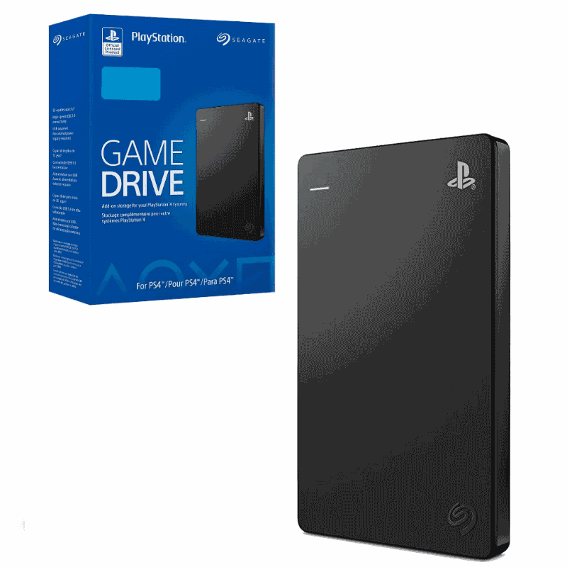 HD Externo Seagate para PS4 2TB Game Drive STGD2000100 USB 3.0 2.5 - Preto 1